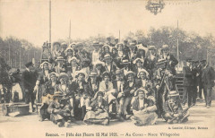 Rennes Fete Des Fleurs 15 Mai 1921 Au Corso Noce Villageoise à Rennes