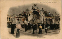 Paris Expo 1900 le Chateau d'Eau à Paris