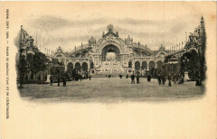 Paris Expo 1900 Palais du Chateau d'Eau et de l'Electricite à Paris