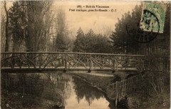 Bois de Vincennes - Pont rustique, près Saint-Mandé -
																					94160 Saint-Mandé
																			