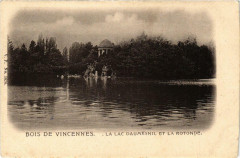 Paris 12e Bois de Vincennes Le Lac Daumesnil et la Rotonde à Paris 12e