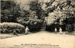 Bois de Vincennes - Les Quinconces -
																					94300 Vincennes
																			