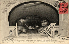 Paris Construction du Chemin de Fer Métropolitain. Ligne No. 4 -
																					75000 Paris
																			