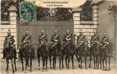 Paris Garde Républicaine. Garde Montante à Paris