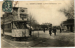 Paris Nogent-sur-Marne La Station des Tramways à Paris