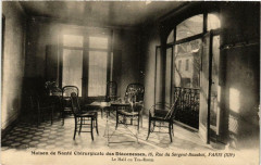 Maison de Santé Chirurgicale des Diaconesses - Rue du Sergent Bauchat - Le Hall ou Tea-Room à Paris 12e