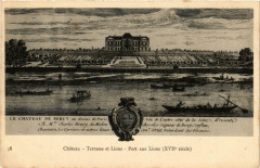 Château - Terrasse et Lions - Port aux Lions à Ivry-sur-Seine