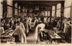 Ecole Boulle 57 Rue de Reuilly - Atelier de Sculpture sur Bois à Paris 12e