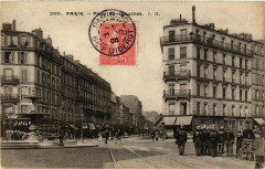 Carte postale ancienne Place Rambouillet
                                                                     à Paris 12e
                                