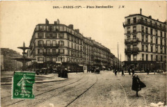 Carte postale ancienne Place Rambouillet
                                                                     à Paris 12e
                                