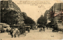 Porte et Avenue des Ternes à Paris 17e