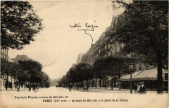 Avenue du Bel-Air à la place de la Nation à Paris 12e