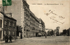 Carte postale ancienne Le Boulevard Soult
                                                                     à Paris 12e
                                