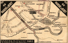 Au Marché de Bercy - Rue de Chatenton - Boulevard de Reuilly à Paris 12e