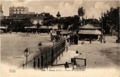 Carte postale ancienne Porte de Saint-Cloud
                                                                     à Paris 16e
                                