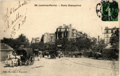 Carte postale ancienne Porte Champerret
                                                                     à Paris 17e
                                