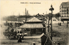 Porte de Saint-Cloud à Paris 16e