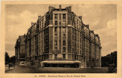 Boulevard Murat et Rue du Général Niox à Paris 16e