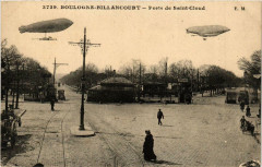 Porte de Saint-Cloud à Paris 16e