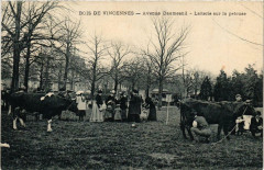 Bois de Vincennes - Avenue Daumesnil - Laiterie sur la pelouse à Paris 12e