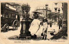 Carte postale ancienne A la Wallace
                                                                     à Paris
                                