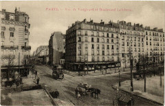 Rue de Vaugirard et Boulevard Lefebvre à Paris 15e