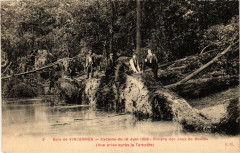 Bois de Vincennes - Cyclone du 16 juin 1908 - Rivière des Jeux de Boules (Vue prise après la Tempête) à Paris 12e