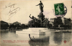 Tout Paris 12e 521 Monumnet Triomphe République F. Fleury à Paris 12e