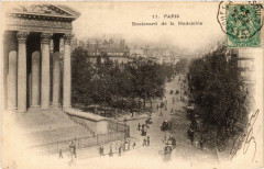 Paris (8e) Boulevard de La Madeleine à Paris 8e