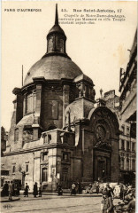 Paris (4e) 17 Rue Saint-Antoine. Chapelle de N-D-des Anges -
																					75004 Paris 4e
																			