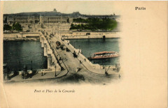 Paris 8e Pont et Place de la Concorde à Paris 8e