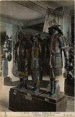 Paris (7e) Musée de l'Armée. Armures Japonnaises à Paris 7e