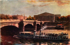 Paris (7e) Pont de la Concorde à Paris 7e