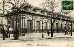Carte postale ancienne Hôpital Trousseau
                                                                     à Paris 12e
                                