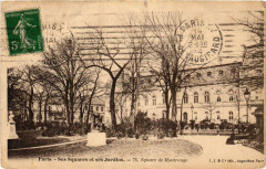 Paris Ses Squares et ses Jardins. 71. Square de Montrouge à Paris