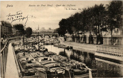 Paris (1e) Bassin du Pont Neuf. Quai des Orfevres -
																					75001 Paris 1er
																			