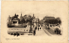 Paris (1e) Le Pont-Neuf à Paris 1er