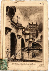 Paris (1e) Le Pont-Neuf vu de la Berge à Paris 1er