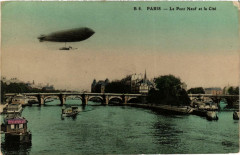 Paris (1e) Le Pont-Neuf. et la Cite à Paris 1er
