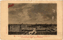 Paris (8e) La Place Louis Xv. Actuellement Place de la Concorde à Paris 8e