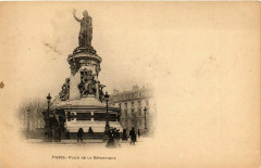 Paris 4e Place de la Republique à Paris 4e