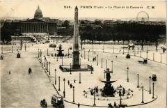 Paris 8e Place de la Concorde ed. C.M à Paris 8e