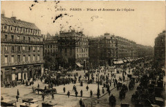 Paris (9e) Place et Avenue de l'Opera à Paris 9e
