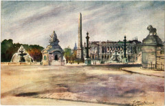Paris (8e) La Place de la Concorde à Paris 8e
