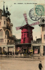 Carte postale ancienne Paris 9e - Le Moulin Rouge
                                                                     à Paris
                                