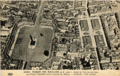 Paris (1e) en ballon. La Place Vendome. l'ombre du Ballon -
																					75001 Paris 1er
																			