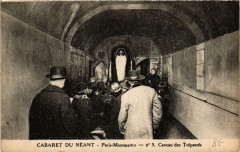 Carte postale ancienne Montmartre - Cabaret du Néant - Caveau des Trépassés
                                                                     à Paris 18e
                                