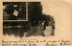 Carte postale ancienne Parc Montsouris - Dans le Parc
                                                                     à Paris 14e
                                