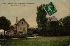 Carte postale ancienne Le Moulin de Longchamp, au Bois de Boulogne
                                                                     à Paris 16e
                                