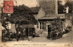 Carte postale ancienne Vieux Montmartre - Cabaret du Lapin Agile
                                                                     à Paris 18e
                                